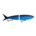 Fischlab GlideX – 19.5 cm / 48 g Sinking Glidebait – Black / Blue – Without Hooks