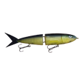 Fischlab GlideX – 19.5 cm / 48 g Sinking Glidebait – Black / Yellow – Without Hooks