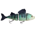 Fischlab Perch Swimbait 19.5 cm / 100 g – 4-Piece Sinking Hardbait – Without Hooks